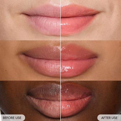 Image of LANEIGE Peach Lip Duo: Hydrating Overnight Lip Mask & Glassy, Nourishing Lip Tint in Peach Scents