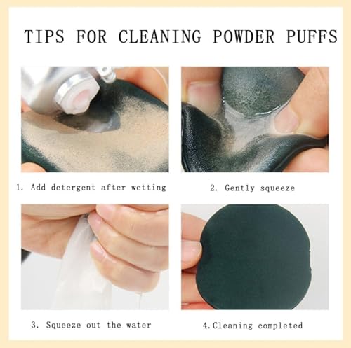 Image of 7 Pcs Beauty Blender with Storage Box Makeup Sponges, Air Cushion Powder Puff Beauty Tools Women Professional Cosmetic Puff with Box Powder Sponge Dry & Wet Use (Multicolor)