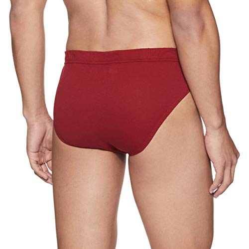 Image of Levi's 011 Comfort Brief for Men | 100% Pure Cotton | Breathable | Durable | Anti-Roll Waistband | Extra Supportive Gusset | Dual Layer 3D Pouch | Tagless & Zero Irritation Comfort | Pack of 3
