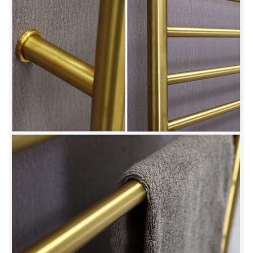 Porte-serviettes en acier inoxydable durable au design mural moderne