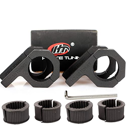 House Tuning Led Light Bar Clamps 1.25 Inch -Pack 4,Tube Clamp Mount Kit 1-1/4 Bar Clamp Brackets For Motorcycle Atv Utv Trucks Boat Fog Light Mount (1.25" -Clamp Mount Kit) #TOP26