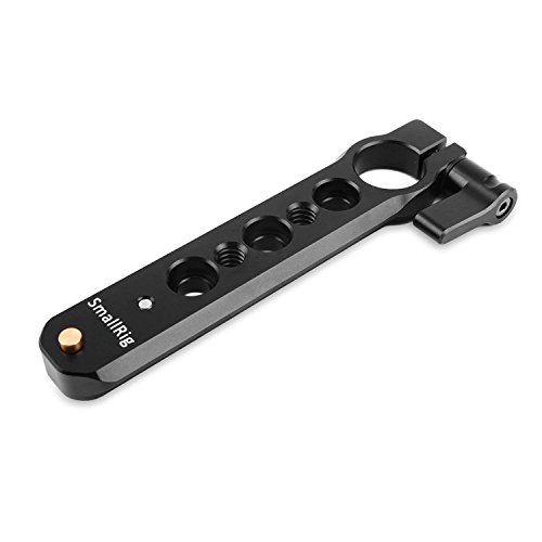 SMALLRIG Safety NATO Rail (4'') with Built-in 15mm Rod Clamp - 1910