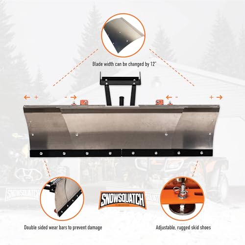 SNOWSQUATCH Deluxe Aluminum ATV Plow