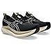 ASICS Men's GLIDERIDE MAX Running Shoes, 11.5, Black/Oatmeal