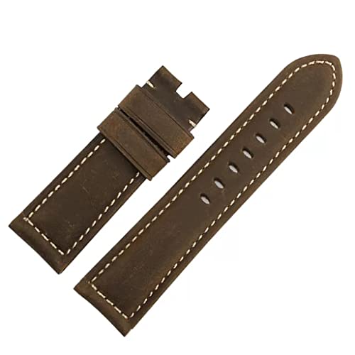 Bracelet montre cuir homme 22 24mm souple anti irritation