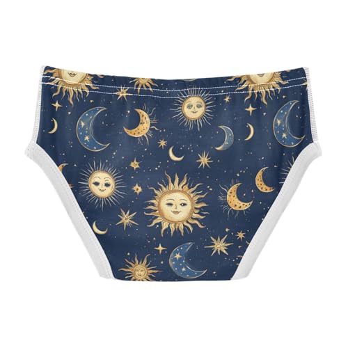 Suns and Moons Faces Toddler Boy's Underwear 2T 202c00232