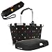 Produktbild Reisenthel Carrybag Einkaufskorb mit Cover Abdeckung und Regenschirm umbrella classic (dots)
