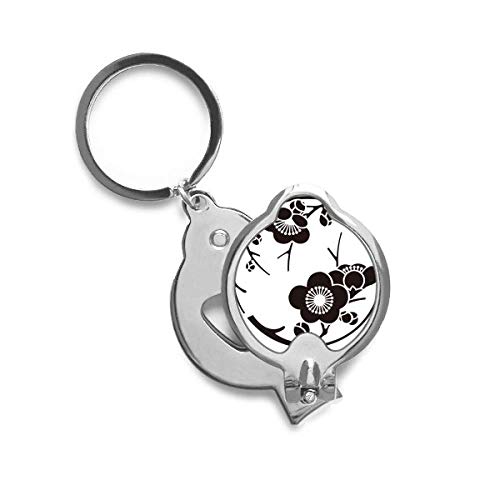 Coupe-ongles Sakura noir idée cadeau originale pour passionnés du Japon