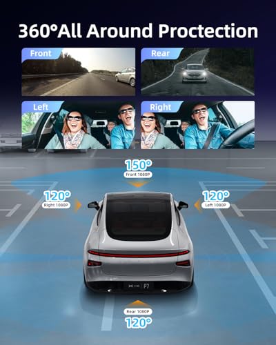 Cámara embarquée con visión nocturna y sensor de colisión para coche 3