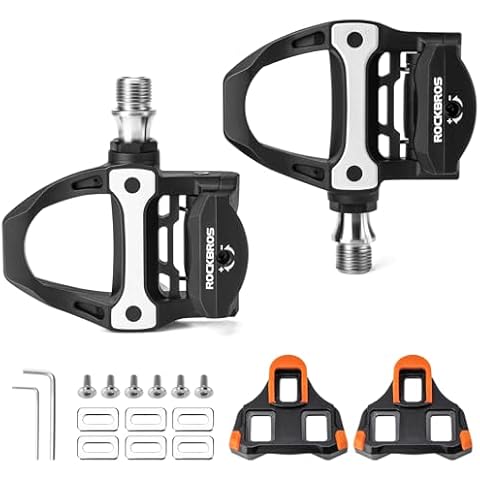 ROCKBROS Carbon Fiber SPD-SL Bike Pedals Cover