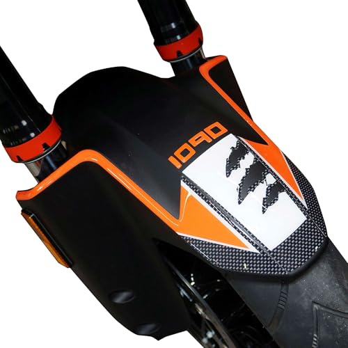 labelbike - 3D-Aufkleber für Motorrad-Kotflügelschutz kompatibel mit KTM 1090 Adventure (S- und T-Modelle)