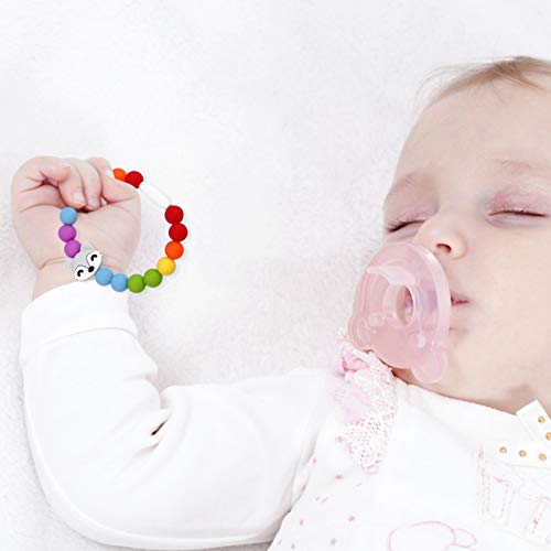 Toyvian Pinças de Chupeta de Bebê Raposa Chupeta Porta Mordedor para Meninos Recém-Nascidos Meninas