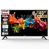 RCA TV 40 Pouces (100 cm) Full HD sans Bord LED Télévision avec Triple Tuner (DVB-T/T2-C-S/S2) Dolby Audio HDMI Lecteur Multimédia USB CI+ Mode Hôtel