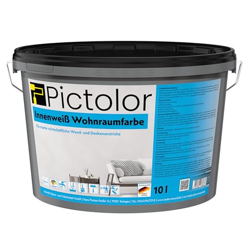 Malerversand Pictolor Innenweiß 10 Liter