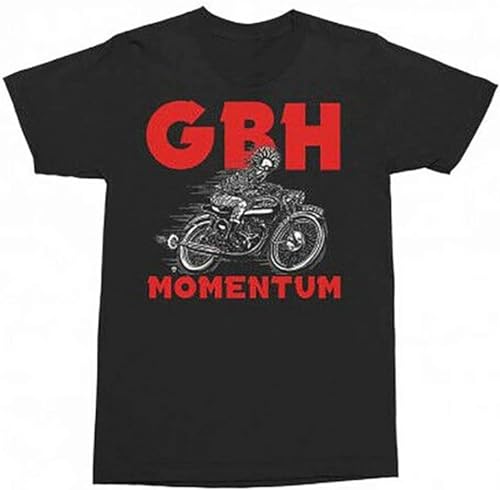 Photo de quwomu GBH - - Band T-Shirt (Punk), New, (Charged gbh) Black