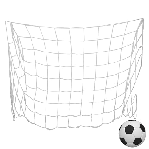 Agatige Rete da Calcio, Mini Rete da Calcio Indoor, Rete da Calcio per Bambini per La Sostituzione della Rete E Le Cinghie della Porta da Calcio 1,2 X 0,8 M