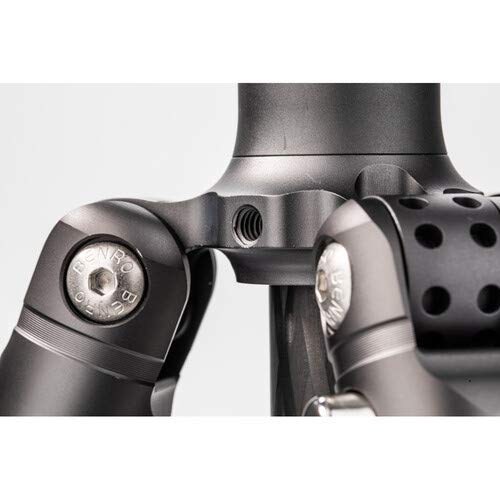 Benro Tripé de fibra de carbono Bat Series 24C e cabeça de 4 seções VX25