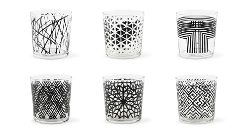 Excelsa Emily Set 6 Bicchieri Acqua, Vetro, Capacità 350 Ml.