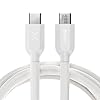 NOCO XGrid XC2: cable USB-C a USB-C de 240 W – Cable de carga rápida tipo C, certificado USB-IF, chip inteligente de marcador E, datos de 480 Mbps, nailon trenzado UltraFlex + chaqueta de silicona