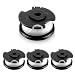 Produktbild CHIHOLEN 4 Stück Rasentrimmer Fadenspule Kompatibel Mit Einhell TLE-03,Ersatzfadenspule für Einhell GE-CT 18/28 Li, GE-CT 18/28 Li TC, GE-CT 18/260 Li, Ø1,6mm-4,9m Länge(4 Spule)