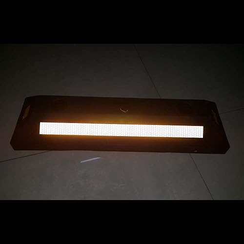 Miniatura 6 de Cinta adhesiva reflectante de alta intensidad de Upstair, 2,5 cm x 4,5 m, plateada y blanca (1x15) para vehículos, bicicletas, ropa, cascos, buzones