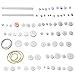 Fielect 75 Type Plastic Gears Kit Plastic Gears Plastic Crown Gear Single Double Reduction Gear Worm Gear for DC Motor DIY Model Toys 1Pcs
