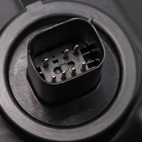 Image of TRQ 2 Piece Headlight Assembly Set Performance LED Chrome Bezel Driver & Passenger Side Compatible with Dodge Durango 2021-2024 CH2502345 CH2503345 68433782AE 68433783AE