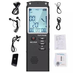 BODYA 8GB Geest Jacht EVP Voice Recorder Paranormale Apparatuur Spirit Digitale Voice Box Met Oortelefoon en Microfoon