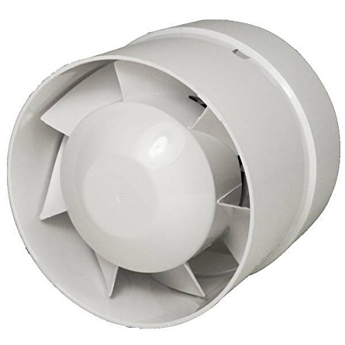 Vents Estrattore Assiale In Linea 15cm - 305 m3/ora - Bianco