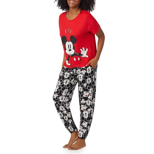Richard Leeds International Womens Pajama Sets Disney | Hello Kitty |Snoopy Soft Stretch 2 Piece Jogger Lounge Sets for Women2