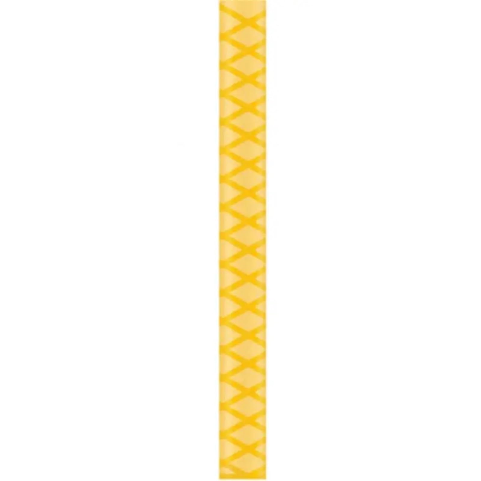 Manchon thermorétractable pour poignée, Gaines thermorétractables for Cannes à pêche : 15 mm à 40 mm, Plusieurs Couleurs, 1 m(Yellow,28mm)