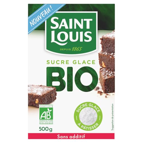 Sucre Glace Bio Saint Louis pour vos ateliers pâtisserie en famille lot de 4