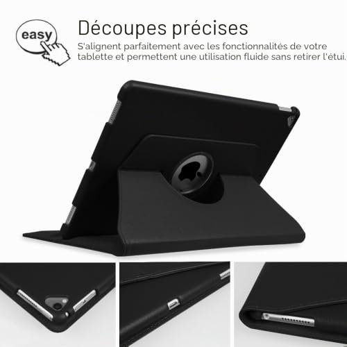 Coque iPad Pro 12.9 antichoc pivotante avec rabat intelligent - 5