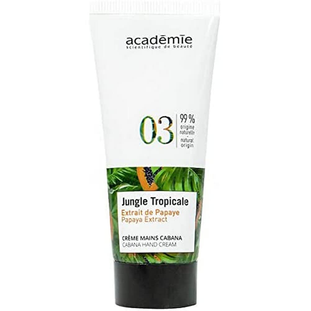 Academie Jungle Tropicale Cabana Hand Cream 30 ml, White