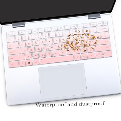 Protector de teclado para Dell Inspiron 14 y 16 OPink+Clear miniatura 4