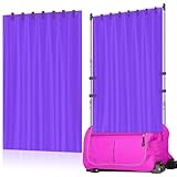 Privacy Curtain for Dance Bag Purple Suitcase Portable Changing Room Privacy Partition Screens Dance Bag Privacy Shield Cover for Dancer Backstage Accessories Window Shades Camping Dressing Room