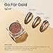 Beetles Beauty & Personal Care›Foot, Hand & Nail Care›Nail Art & Polish›Nail Art Accessories›Glitters Gold Chrome Powder for Nails Metallic Nail Polish 1g Chrome Nail Powder Mirror Effect Nail