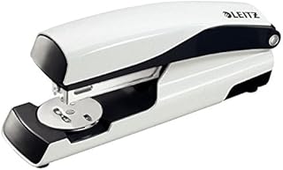 Leitz WOW NeXXt - Grapadora (30 hojas, 3 mm, 24/6, 26/6, plástico), color blanco