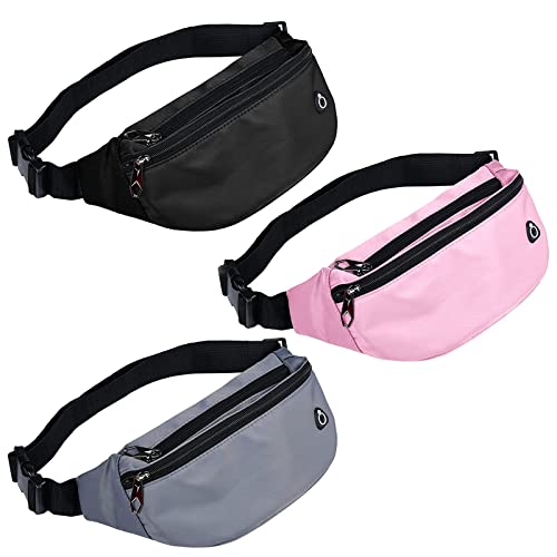 Image of Fanny Packs for Men and Women, Water-Repellent Sports Waist Pack Bag for Travel Hiking Running Hands-free