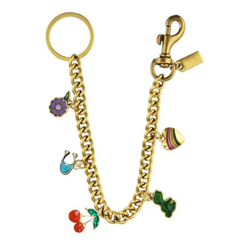 LSBDJDL cherry wallet chain Keychains purse extender chain for cute purse charms