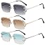 3 Pack (Silver/Grey + Brown + Green)