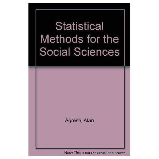 Statistical Methods for the Social Sciences