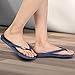 LAVAU Flip Flops Women, Great for Shower Beach and Pool, Sturdy and Durale Rubber Plastic Thong Flip Flops LAVAU-W-lan-11