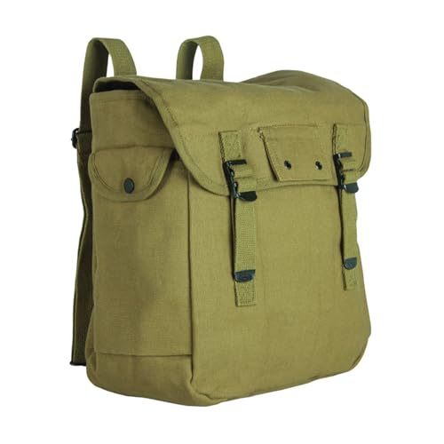 FOX OUTDOOR PRODUCTS Musette Heavyweight Cotton Canvas All-Purpose Hunting Bag | Large Main Compartment2