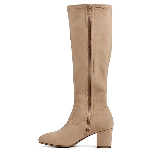 WHITE MOUNTAIN Women's Shoes Freesia Block Heel Tall Boot4