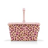 reisenthel carrybag smiley leo blush – Stabiler Einkaufskorb mit viel Stauraum und praktischer Innentasche – Elegantes und wasserabweisendes Design