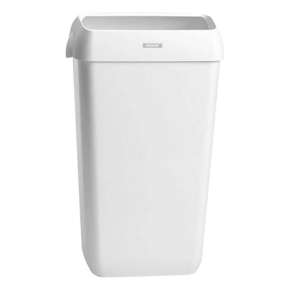 Katrin 91899 Abfallbehälter, 25 L, Weiß (2-er Pack)