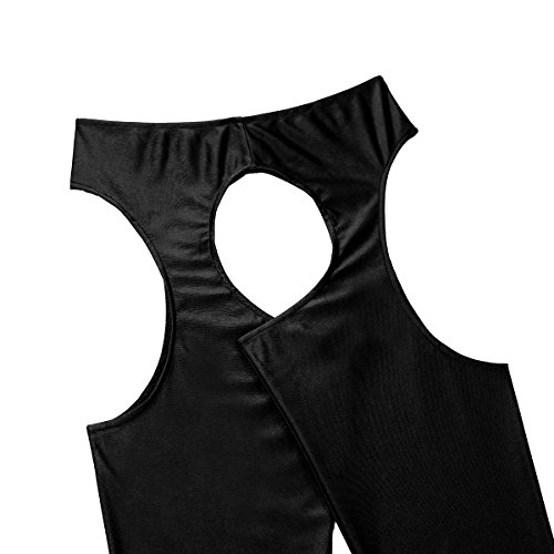 Image of CHICTRY Women's Tights Control Top Pantyhose Toe Garter Belt Hollow Out Stockings Panties