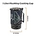 Jetboil Flash Camping and Backpacking Stove Cooking System, Wilderness Gray