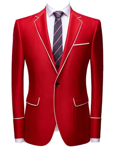 Veste de costume à un bouton Ulnomio le blazer homme idéal pour le bureau et les soirées